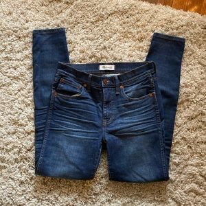 Madewell skinny skinny denim